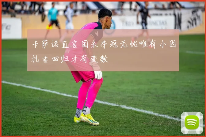 卡萨诺直言国米夺冠无忧唯有小因扎吉回归才有变数